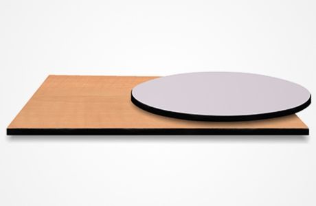 Plateaux de table compacts