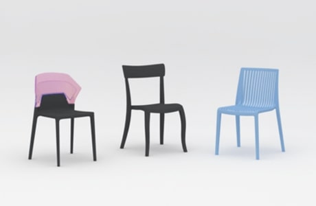 Chaises en Plastique