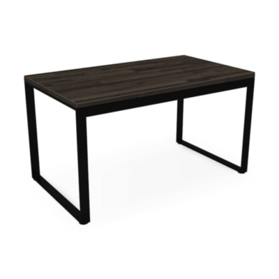 Bureau modèle O avec plateau en résine mélaminée