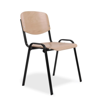 Chaise empilable Eurovision ISO en bois