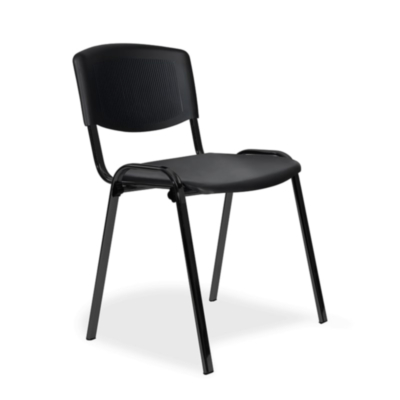 Chaise empilable Eurovision ISO en plastique