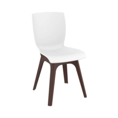 Chaise en plastique Alvie