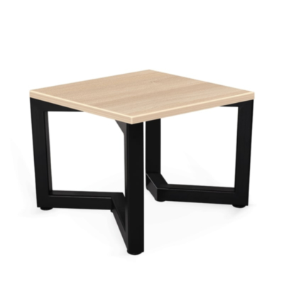 Table d'appoint modèle V avec plateau en résine mélaminée