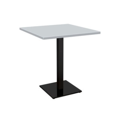 Table de bistrot Flag avec plateau carré en HPL
