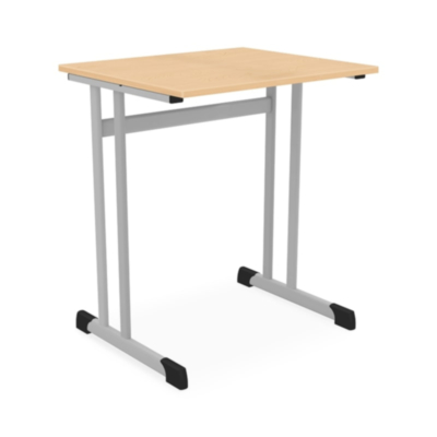 Table élève simple HPL, forme double C