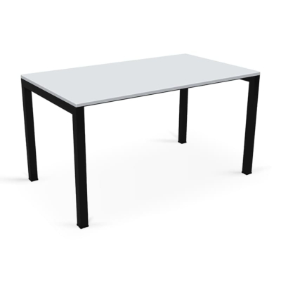 Bureau modèle U avec plateau en résine mélaminée