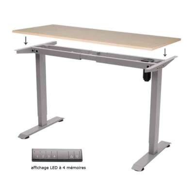 BUREAU ST, RÉGLABLE EN HAUTEUR ÉLECTRIQUE