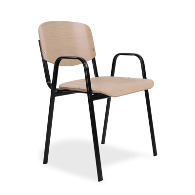 Chaise empilable Big Europa ISO Pro en bois