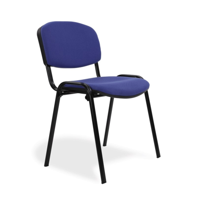 Chaise empilable Eurovision ISO rembourrée
