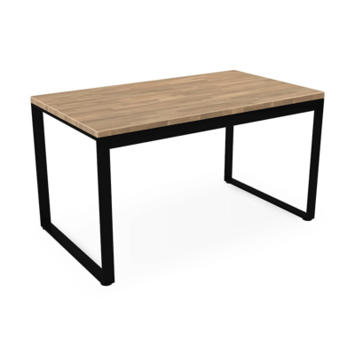 BUREAU MODÈLE O AVEC PLATEAU EN CHÊNE MASSIF