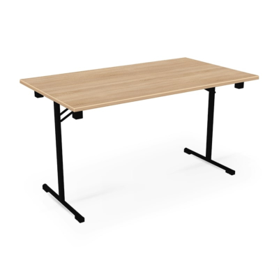 TABLE PLIANTE PREMIUM SINGLE AVEC PLATEAU IGNIFUGÉ (B1)