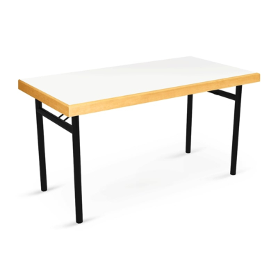 Table Pliante Hugo Avec Bord en Bois Massif