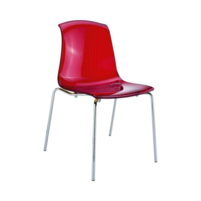 Chaise en plastique Bertana