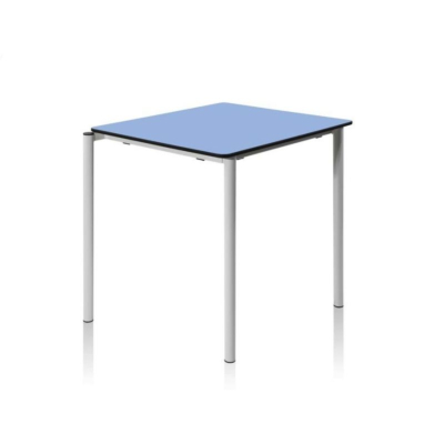 Table polyvalente / table d'école, empilable, plateau de table compact