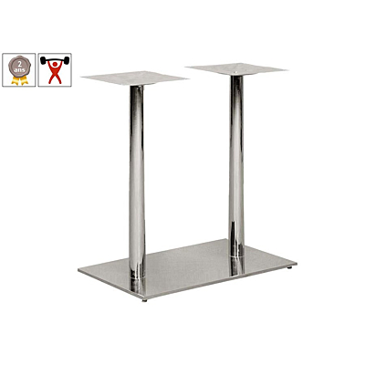 PIÈTEMENT DOUBLE-COLONNE POUR TABLES MANGE DEBOUT SOUTH CAROLINA