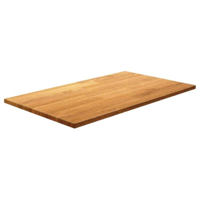 PLATEAUX DE TABLE EN BOIS MASSIF CHÊNE, 40 MM, CARRÉS OU RECTANGULAIRES