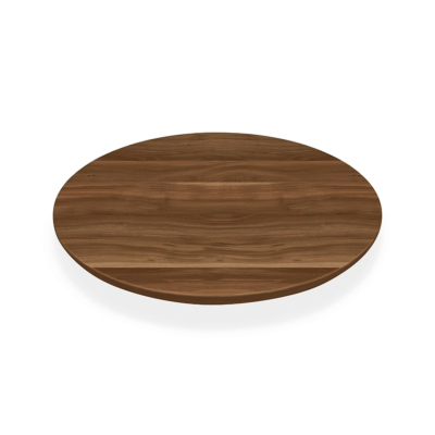 Plateaux de table ronds, revêtus de résine mélaminée