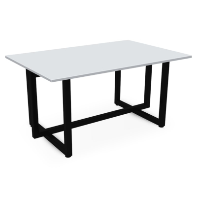 BUREAU MODÈLE Q AVEC PLATEAU MÉLAMINÉ