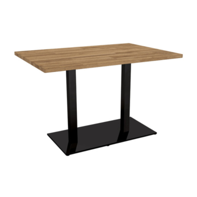 Table bistrot South Carolina avec plateau en hêtre massif