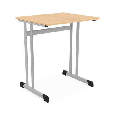 Table élève simple HPL, forme double C