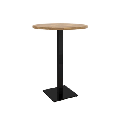 Table haute Richmond avec plateau en chêne massif