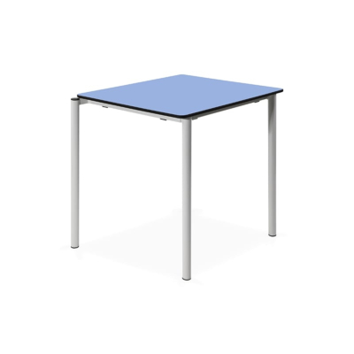 Table polyvalente / table d'école empilable, avec plateau en CDF