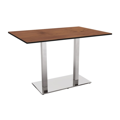 TABLE DE BISTROT FLAG DUO + PLATEAU DE TABLE COMPACT, 12 MM
