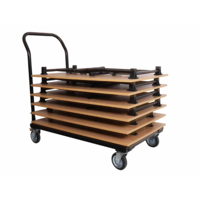 CHARIOT DE TRANSPORT DE TABLES RECTANGULAIRES