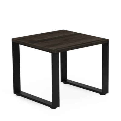 TABLE BASSE MODELE O AVEC PLATEAU EN HÊTRE MASSIF