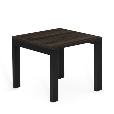 TABLE BASSE MODELE U AVEC PLATEAU EN HÊTRE MASSIF