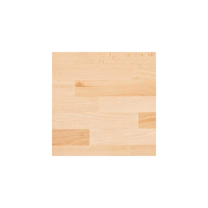 plateaux de table en bois massif hétre, 18 mm, ronds, coloris du décor hêtre naturel