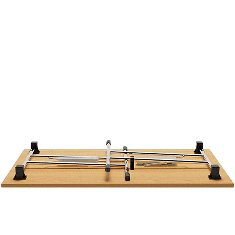 Table pliante exclusive avec revêtement HPL