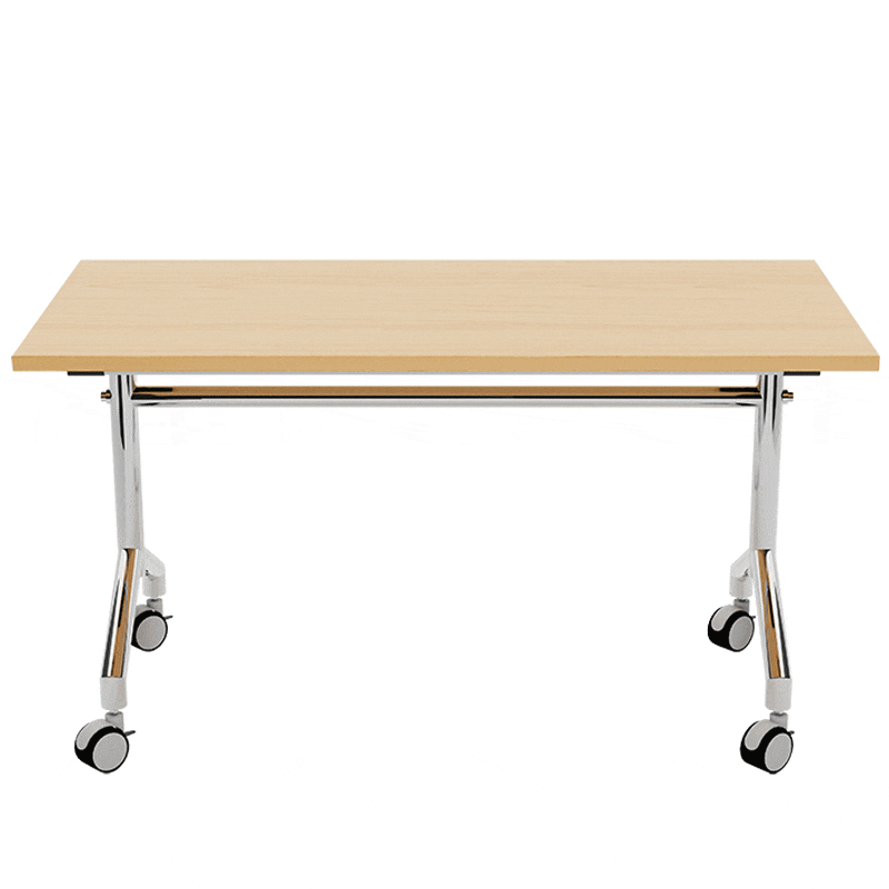 Table pliante Genève avec plateau difficilement inflammable (B1)