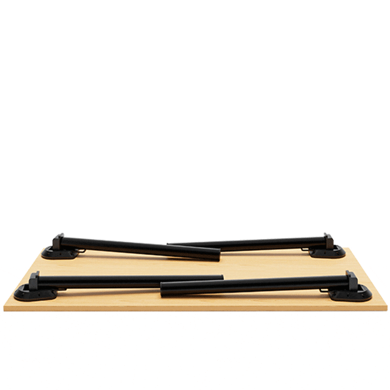 Table pliante Solo avec revêtement HPL